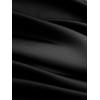 GYS Premium Sleeveless Nightgowns for Women Soft Bamboo Viscose V Neck Tank Pajama Dress(Black)