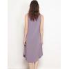 GYS Premium Sleeveless Nightgowns for Women Soft Bamboo Viscose V Neck Tank Pajama Dress(Violet)