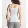 GYS Women Tank Top Bamboo Viscose Cool-Breathable Comfort Cloud-Soft Casual Sleeveless Pajama Tops(Breezy Blue)