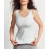 GYS Women Tank Top Bamboo Viscose Cool-Breathable Comfort Cloud-Soft Casual Sleeveless Pajama Tops(Breezy Blue)