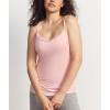 GYS Women’s Camisole Bamboo Viscose Breathable Summer Cool Lightweight Spaghetti Strap Pajama Top(Pink)