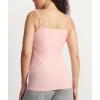 GYS Women’s Camisole Bamboo Viscose Breathable Summer Cool Lightweight Spaghetti Strap Pajama Top(Pink)
