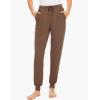 GYS Women’s Pajama Pants – Viscose Made from Bamboo, Joggers Pants with Pockets Comfy Lounge Sleep Pants Pj Bottoms(Brown)