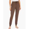 GYS Women’s Pajama Pants – Viscose Made from Bamboo, Joggers Pants with Pockets Comfy Lounge Sleep Pants Pj Bottoms(Brown)