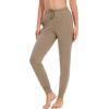 GYS Women’s Pajama Pants – Viscose Made from Bamboo, Joggers Pants with Pockets Comfy Lounge Sleep Pants Pj Bottoms(Camel)