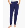 GYS Women’s Pajama Pants – Viscose Made from Bamboo, Joggers Pants with Pockets Comfy Lounge Sleep Pants Pj Bottoms(Deep Blue)