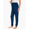 GYS Women’s Pajama Pants – Viscose Made from Bamboo, Joggers Pants with Pockets Comfy Lounge Sleep Pants Pj Bottoms(Ink Blue)