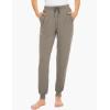 GYS Women’s Pajama Pants – Viscose Made from Bamboo, Joggers Pants with Pockets Comfy Lounge Sleep Pants Pj Bottoms(Kaki)