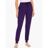 GYS Women’s Pajama Pants – Viscose Made from Bamboo, Joggers Pants with Pockets Comfy Lounge Sleep Pants Pj Bottoms(Purple)