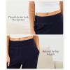 GYS Women’s Sweatpants with Pockets, Ultra-Soft Stretch Casual Joggers Pants for Lounge, Yoga, Travel(Dark Navy)