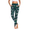 GYS Women’s Pajama Pants – Viscose Made from Bamboo, Joggers Pants with Pockets Comfy Lounge Sleep Pants Pj Bottoms(Christmas Green)