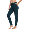 GYS Women’s Pajama Pants – Viscose Made from Bamboo, Joggers Pants with Pockets Comfy Lounge Sleep Pants Pj Bottoms(Indigo)