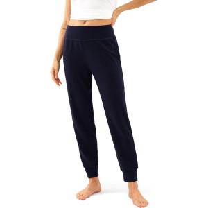 GYS Women’s Sweatpants with Pockets, Ultra-Soft Stretch Casual Joggers Pants for Lounge, Yoga, Travel(Dark Navy)