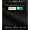 GYS Bamboo Viscose Women Pajama Sets Short Sleeve Top and Capri Pants 2 Piece Casual Lounge Sets(Black)