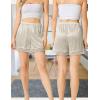 GYS Slip Shorts Culotte for Women Split Skirt Lace Pettipants Bloomer(Beige)