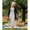 LazyCozy Women’s Lightweight Long Sleeve Draped Cardigan Slouchy Open Front Cover Up Stretch Jersey Sweater(Navy)