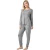 Heather Grey Stripe