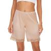 GYS Slip Shorts Culotte for Women Split Skirt Lace Pettipants Bloomer(B – Nude)