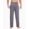 GYS Bamboo Viscose Mens Pajama Pants Soft Comfy Drawstring Sleep Lounge Bottoms with Pockets