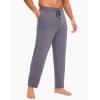 GYS Bamboo Viscose Mens Pajama Pants Soft Comfy Drawstring Sleep Lounge Bottoms with Pockets