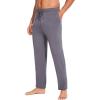GYS Bamboo Viscose Mens Pajama Pants Soft Comfy Drawstring Sleep Lounge Bottoms with Pockets
