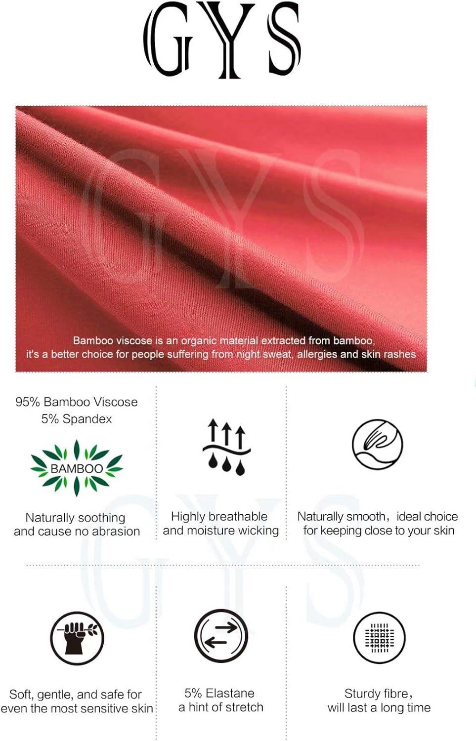 imageGYS Bamboo Viscose Sleeveless Nightgowns for Women Soft Tank Top Sleep Shirt Lightweight Sleepwear Comfy Nightdress PajamasPeach Pink