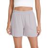 GYS Bamboo Viscose Pajama Shorts Women Soft Sleep Shorts with Pockets Comfy Lounge Shorts Pj Bottoms(Light Grey)