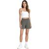 GYS Bamboo Viscose Pajama Shorts Women Soft Sleep Shorts with Pockets Comfy Lounge Shorts Pj Bottoms(Olive)