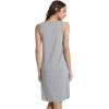 GYS Bamboo Viscose Sleeveless Nightgowns for Women, Soft Tank Top Sleep Shirt, Lightweight Sleepwear Comfy Nightdress Pajamas(Heather Grey)