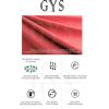 GYS Bamboo Viscose Sleeveless Nightgowns for Women, Soft Tank Top Sleep Shirt, Lightweight Sleepwear Comfy Nightdress Pajamas(Peach Pink)