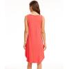 GYS Bamboo Viscose Sleeveless Nightgowns for Women, Soft Tank Top Sleep Shirt, Lightweight Sleepwear Comfy Nightdress Pajamas(Peach Pink)