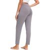 GYS Bamboo Viscose Women’s Pajama Bottoms Wide Waisted Lounge Pants with Pockets