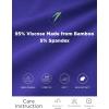 GYS Sleeveless Nightgowns for Women Soft Bamboo Viscose Night Shirts Tank Sleepwear with Pockets Long Sleep Dress(Blue Violet)