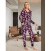 GYS Viscose from Bamboo Pajama Sets for Women Long Sleeve Sleepwear Soft Christmas Pjs Lounge Sets(Magnolia)