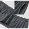 GYS Women’s Bamboo Viscose Pajama Shorts – Super Soft Sleep Shorts with Pockets & Elastic Waist(Carbon Grey)