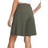 GYS Women’s Bamboo Viscose Pajama Shorts – Super Soft Sleep Shorts with Pockets & Elastic Waist(Olive)