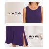 GYS Womens Bamboo Viscose Sleeveless Long Nightgowns(Purple)