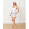 GYS Womens Pajama Shorts Drawstring Waist Lounge Shorts with Pockets, Viscose Made from Bamboo(Light Grey)