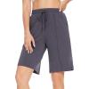 GYS Women’s Soft Comfy Bamboo Viscose Pajama Shorts with Pockets