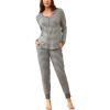 Heather Grey Stripe