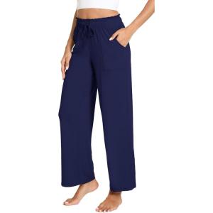 GYS Women’s Bamboo Viscose Pajama Pants Soft Lightweight Lounge Pants with Pockets