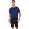 GYS Bamboo Viscose Mens Short Pajamas Set Summer Short Sleeve Pjs Set with Pockets
