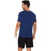 GYS Bamboo Viscose Mens Short Pajamas Set Summer Short Sleeve Pjs Set with Pockets