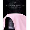 GYS Bamboo Viscose T Shirts for Women, Soft Short Sleeve Pajama Shirt Lounge Top, Comfy Casual Tee(Pink)