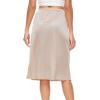 GYS Half Slip for Women Under Dress Silky Underskirt(No Slit – 28″ – Nude)