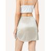 GYS Half Slip for Women Under Dress Silky Underskirt(Single Slit – 16” – Beige)