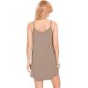 GYS Nightgowns for Women, Bamboo Viscose Soft Sleeveless Full Slips Chemise Cami Dress Sleepwear Shirts(Camel)