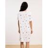 GYS Premium Women’s Nightgowns Bamboo Viscose Short Sleeve Soft and Breathable Pajama Dress(Mother’s Embrace)