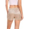 GYS Slip Shorts Culotte for Women Underwear Soft and Smooth Anti Chafing Pettipants(Beige)