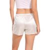 GYS Slip Shorts Culotte for Women Underwear Soft and Smooth Anti Chafing Pettipants(White)